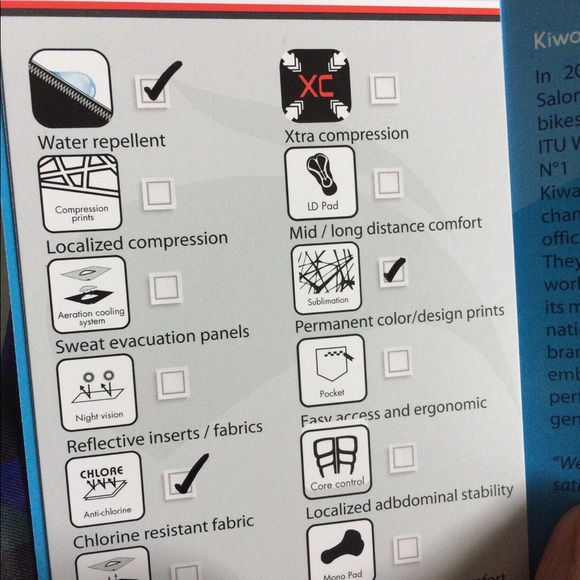 Kiwami performance swimsuit size L - Picture 4 of 7